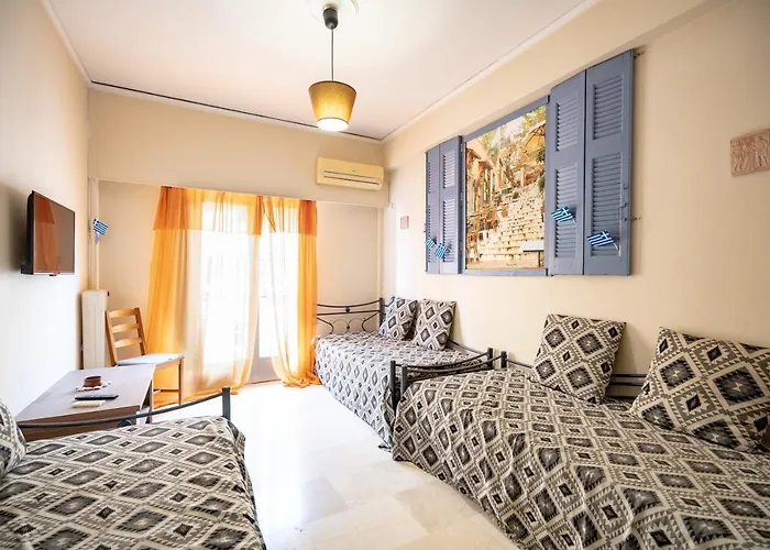Acropolis Athens 1 Bedroom 6 Persons Apartment.